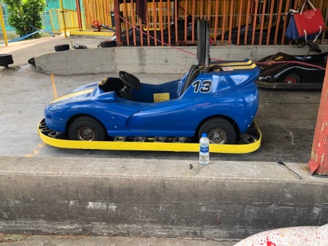 Blue Go Kart